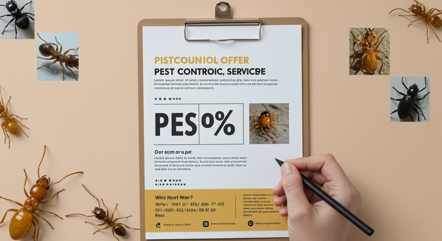 Pest Control Discount Offer